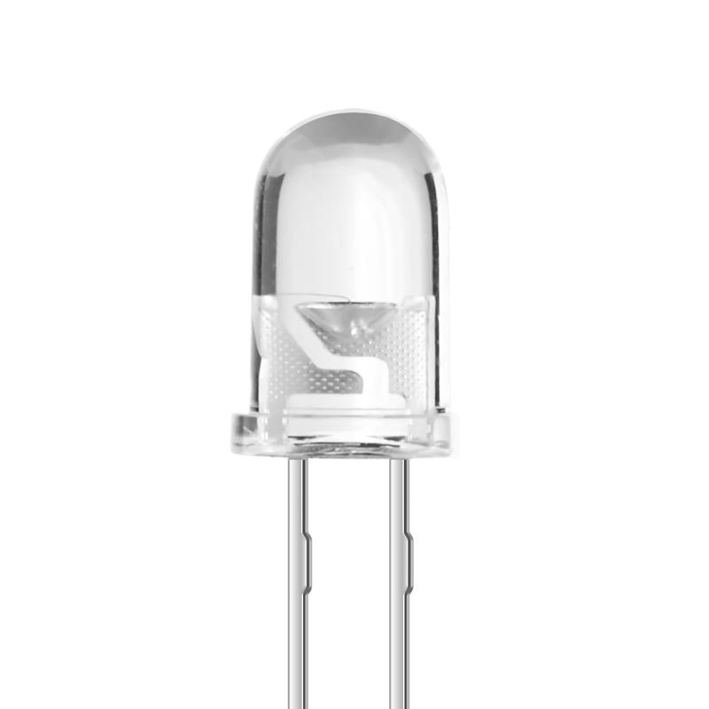【XLCGS12W】LED BLUE-GREEN CLEAR T-1 3/4 T/H