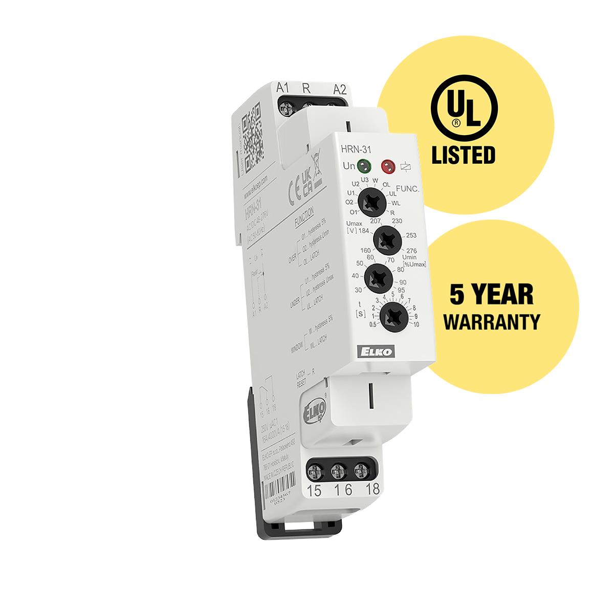 DIN MULTIF VOLT MONIT 276V AC/DC【HRN-31】