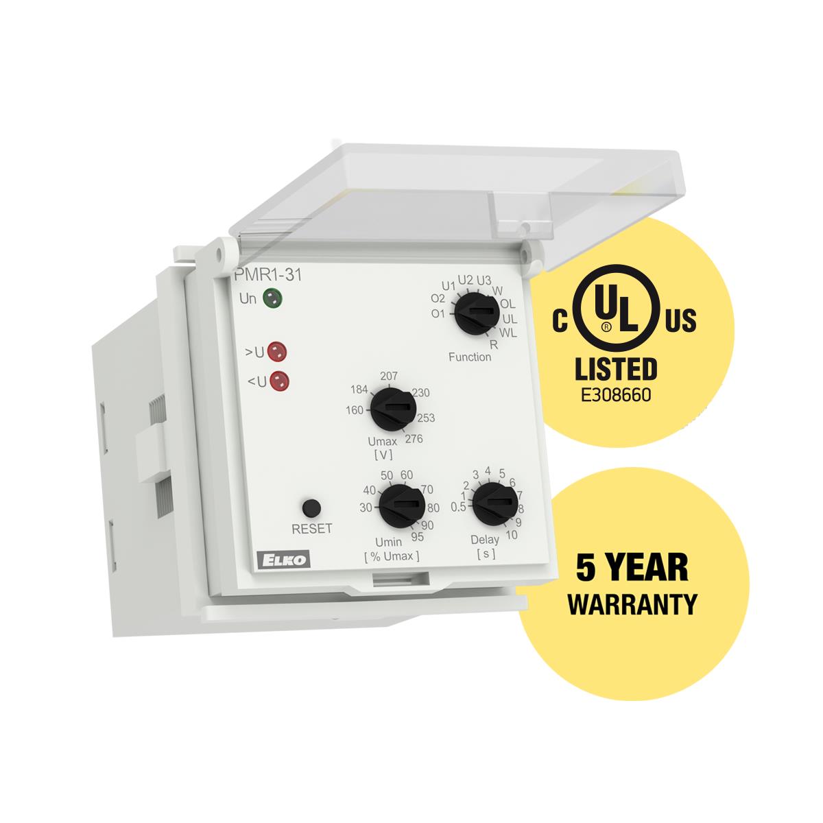 【PMR1-31】SOCKET MULTI VOLT MON 276V AC/DC