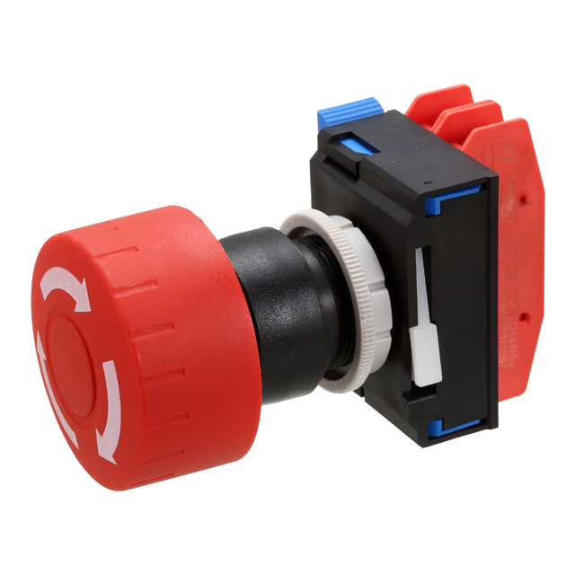 【ECS-22RE1RM2Q-020Q】EMERGENCY STOP SW, BIG MUSHROOM,[箱]