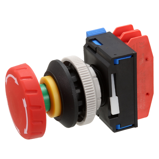 【ECS-30RE1RM1Q-020Q】EMERGENCY STOP SW, MUSHROOM, SHO[箱]