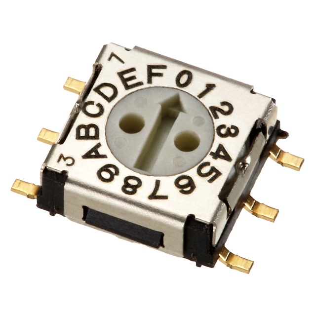 【ERD716RDZ】ROTARY SWITCH, 16P, 7X7 SIZE, T&[カット テープ（CT）]
