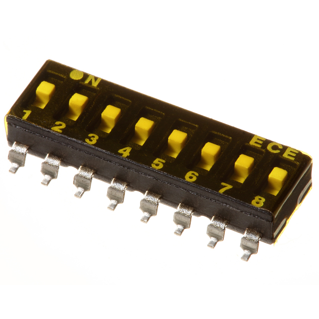【ESD108LDZ】SWITCH DIP SLIDE SPST 25MA 24V[カット テープ（CT）]