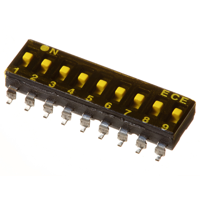 【ESD109LDZ】SWITCH DIP SLIDE SPST 25MA 24V[カット テープ（CT）]