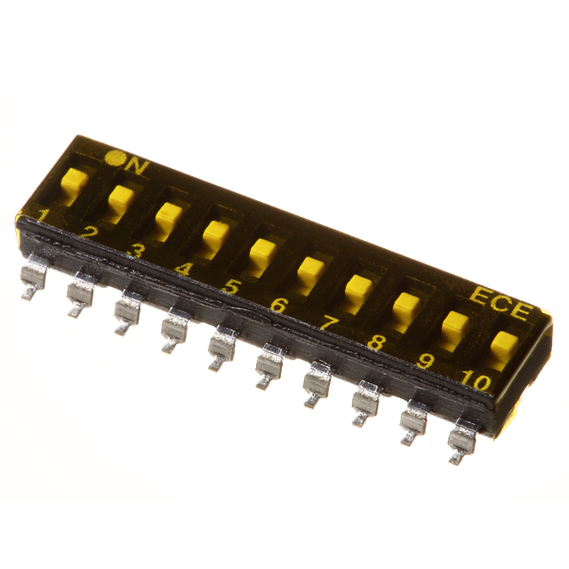 【ESD110LDZ】DIP SWITCH, 10P, SMT, T&R[カット テープ（CT）]