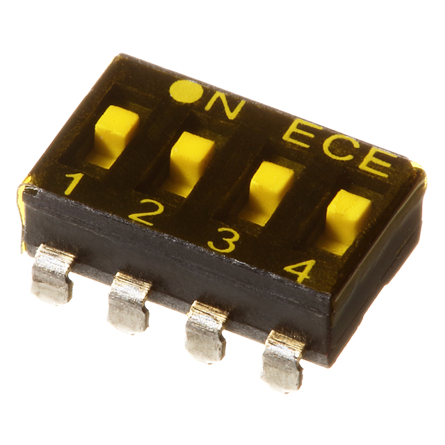 【ESL104LDZ】SWITCH DIP SLIDE SPST 25MA 24V[カット テープ（CT）]