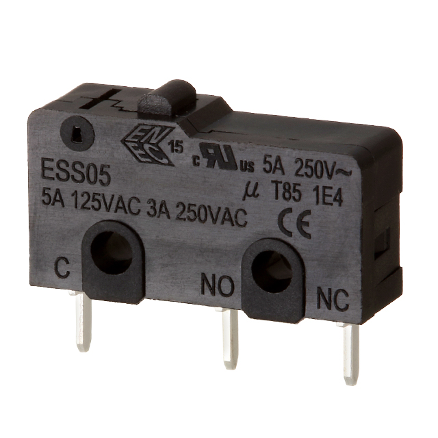 【ESS0520310】MICRO SW, 5A, P.C.B TERMINAL, 15[トレイ]
