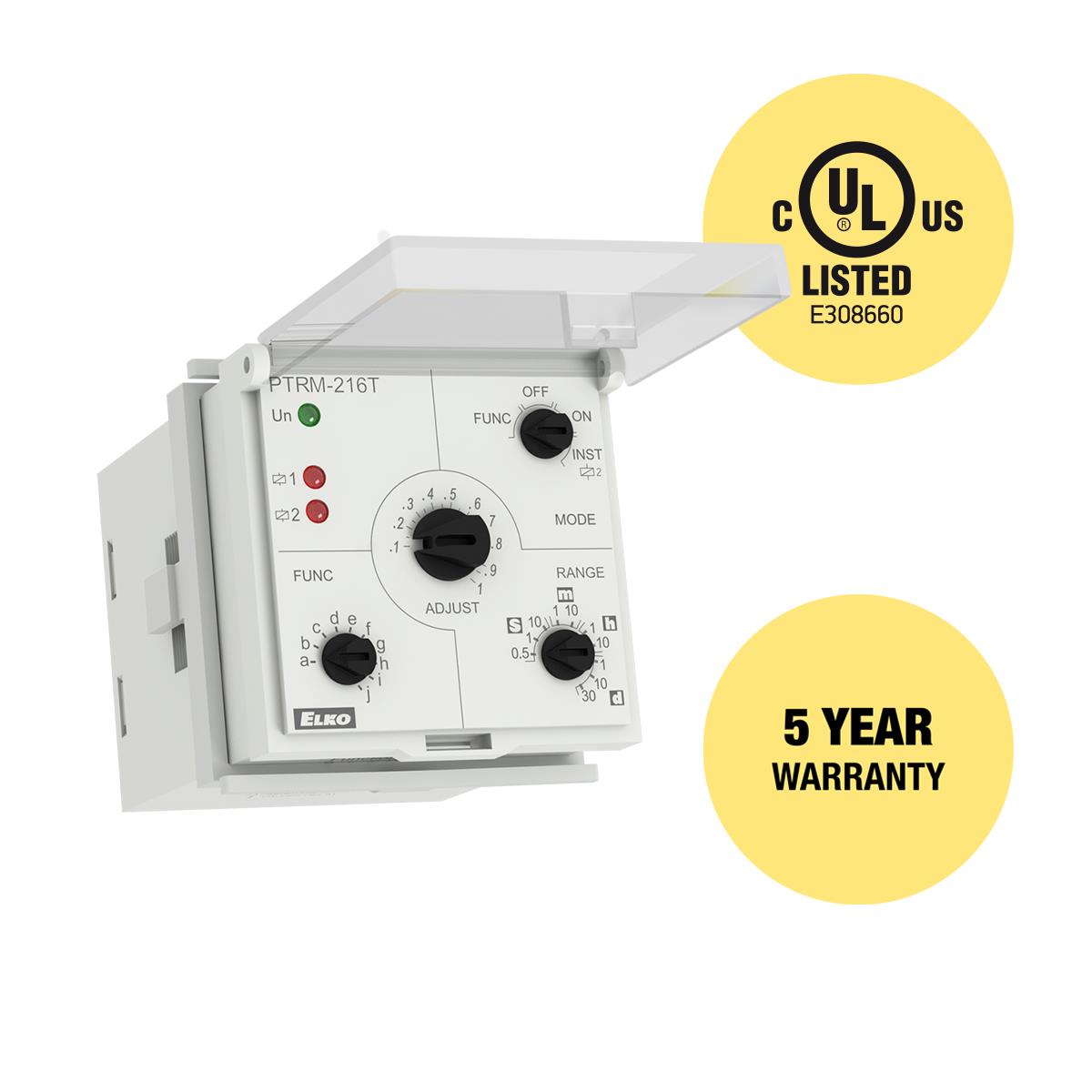 SOCKET MULTIF TIME RELAY 2X16A【PTRM-216T/UNI】