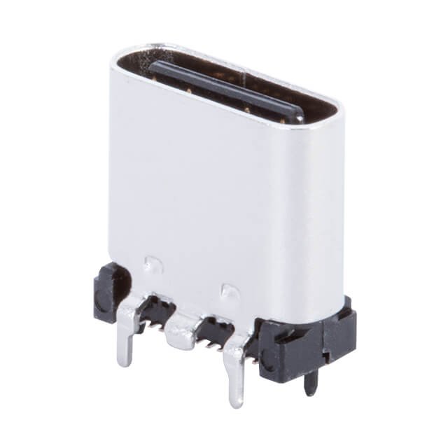 USB JACK, TYPE C, 3.2, VERTICAL,【UJ32-C-V-G-TH-9-P24-TR】