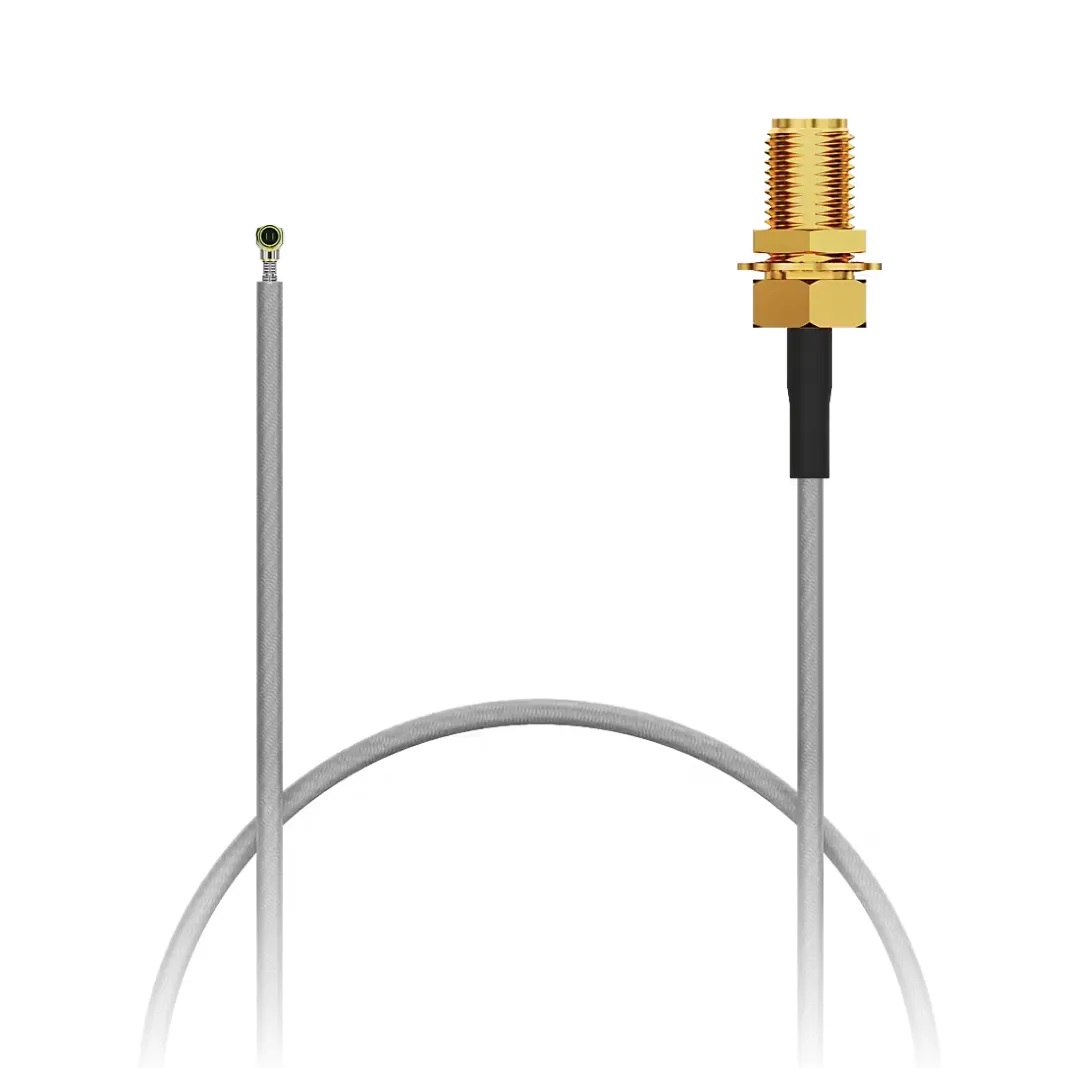 COAX CBL MHF4L TO SMA 7.8"【CAB556RF-0200-A-1】