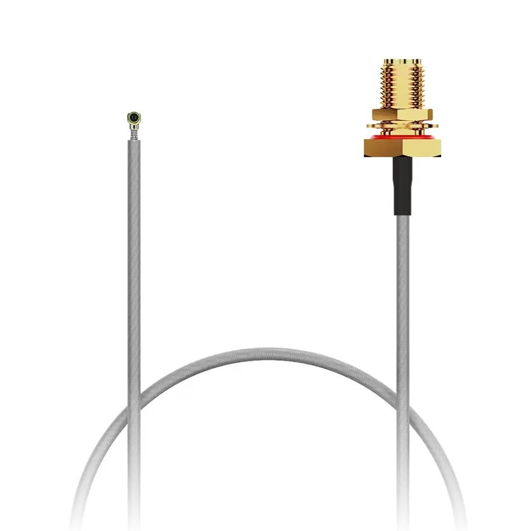 COAX CBL RP-SMA TO MHF4L 5.9"【CABLE 378 RF-150-A-1】