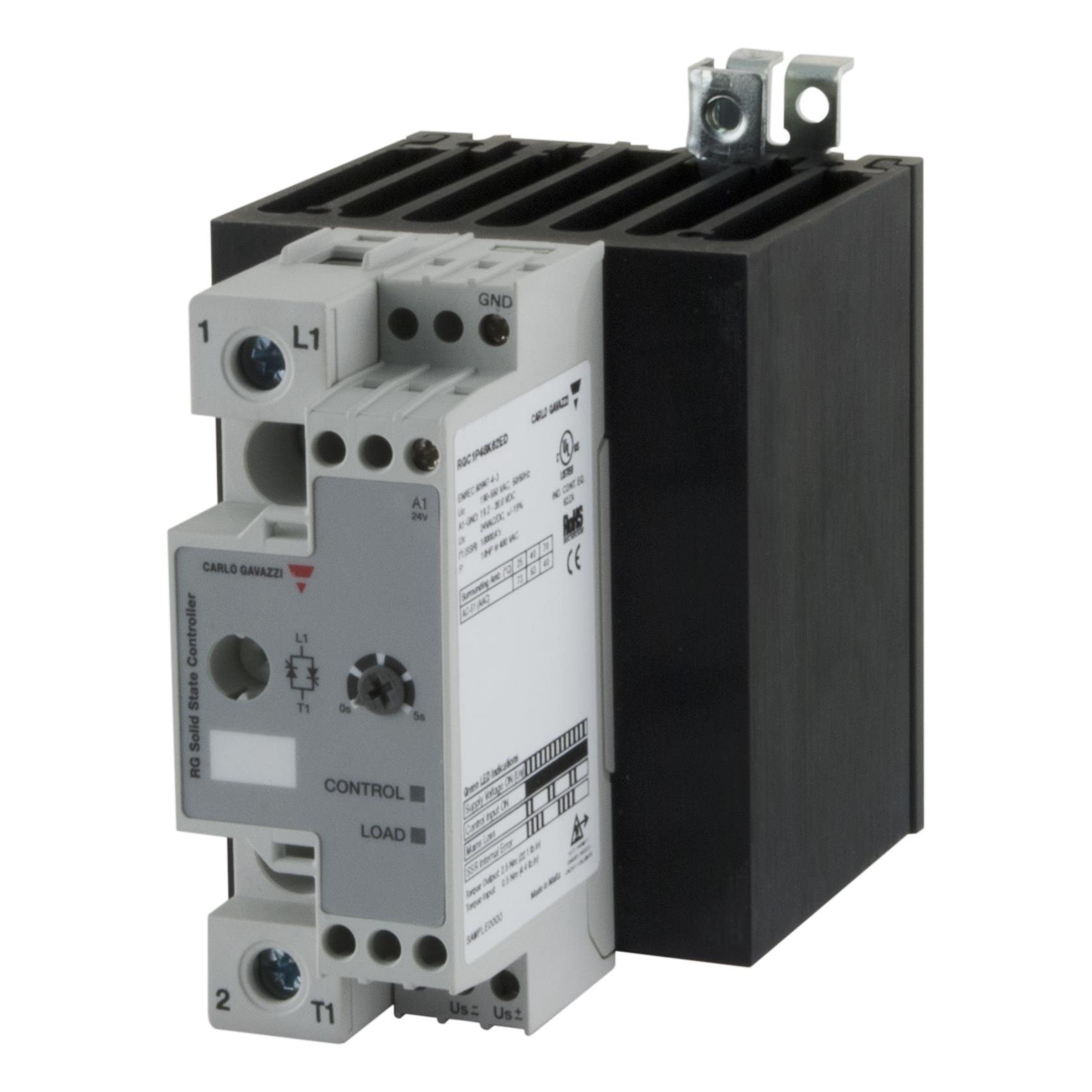 1-POLE DIN-RAIL MOUNT SCR, SOFT【RGC1P23K62ED】