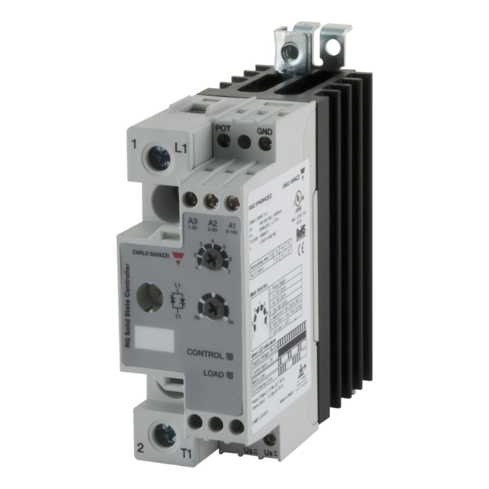 1-POLE DIN-RAIL MOUNT SCR, PROPO【RGC1P48V42EA】