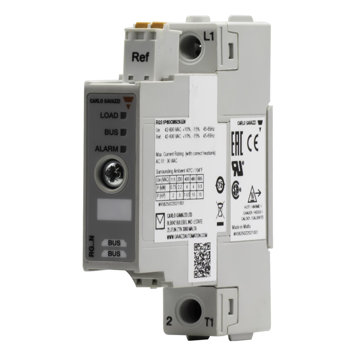 1-POLE PANEL MOUNT SCR, PROPORTI【RGS1P60CM92KEN】