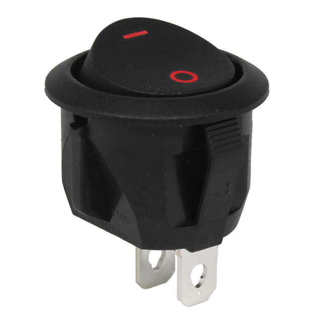 SWITCH ROCKER SPST 15A 250VAC【RR11122DRC】
