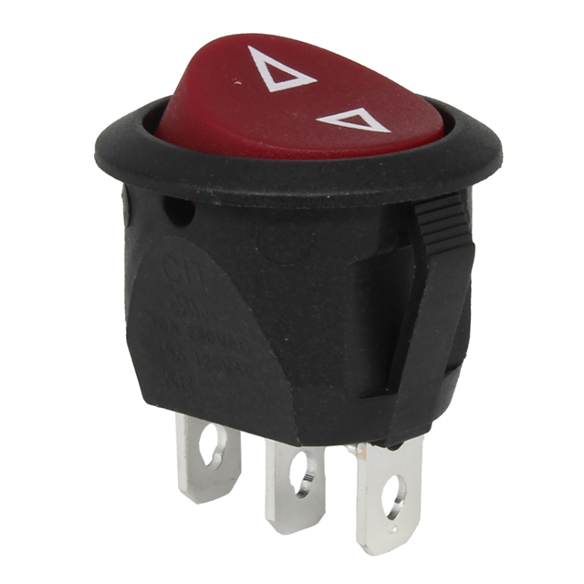 SWITCH ROCKER SPST 15A 250VAC【RR11123GWC】