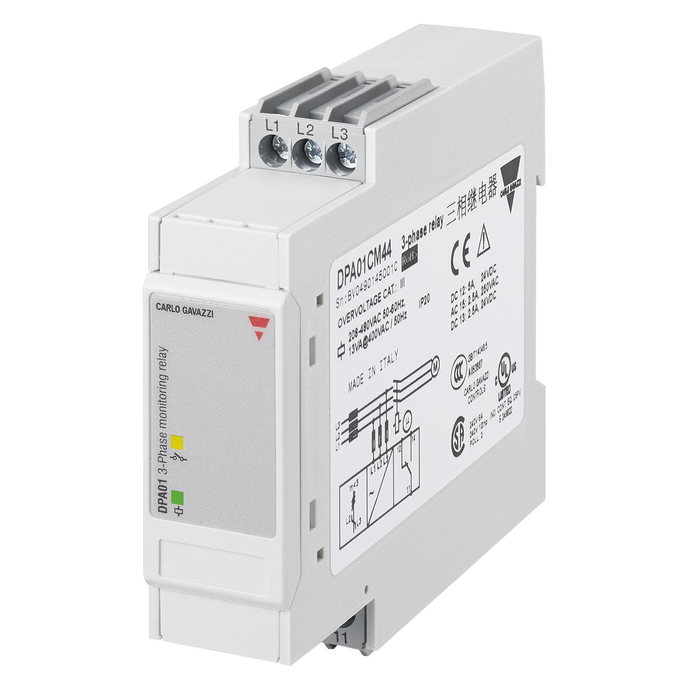 【DPA01DM23】3-PHASE DELTA MONITORING RELAY,