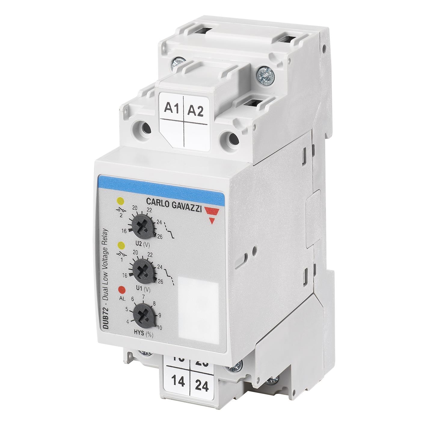 【DUB72D724EX】DUAL UNDERVOLTAGE DC MONITORING