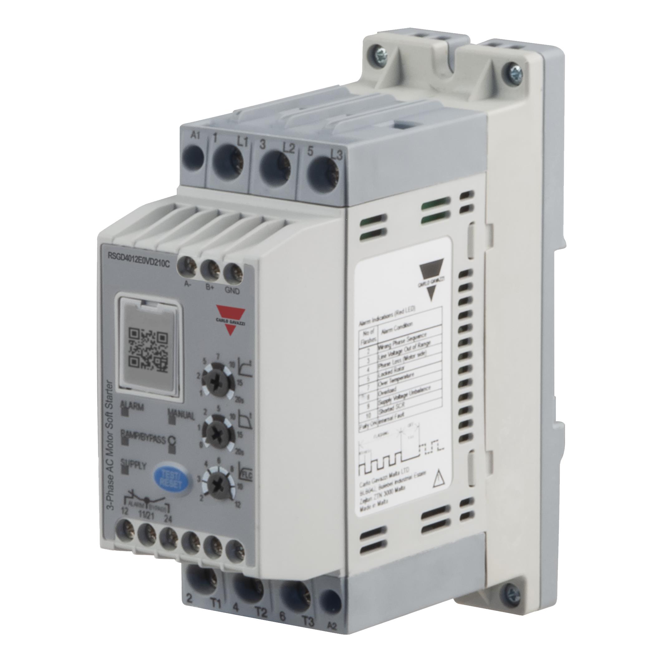 3 PHASE SOFT STARTER FOR INDUCTI【RSGD6016GGVD210C】
