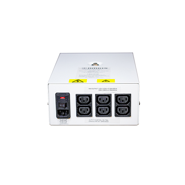 【I-MEDBOX-0600】XFRMR MED GRADE ISOL 120V 600VA