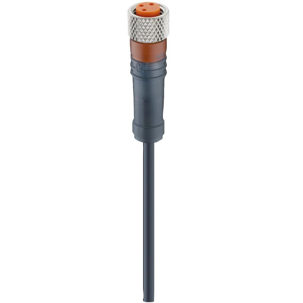 【CONB54NF-S5】CIRC CBL 4POS PLUG TO WIRE 16.4'