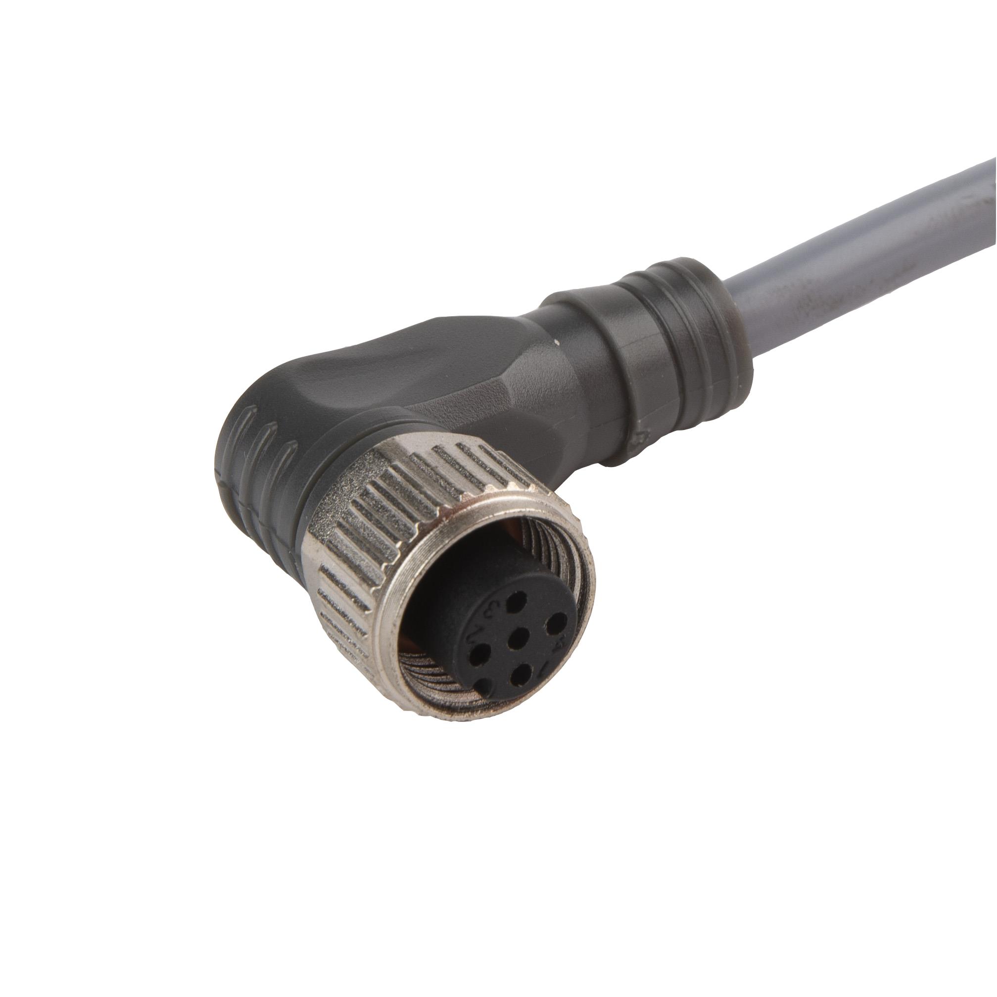 【CONE14NF-A5】CBL 4POS PLUG RA TO WIRE 16.4'
