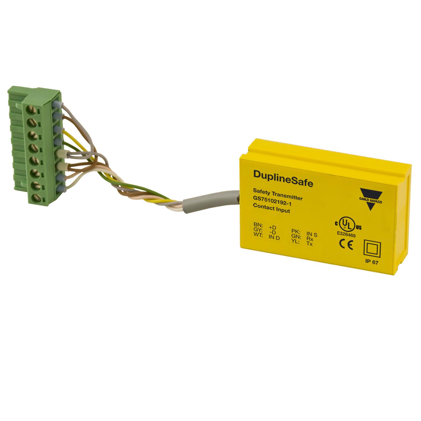 【GS75102192-1】BUS-POWERED SAFETY INPUT MODULE