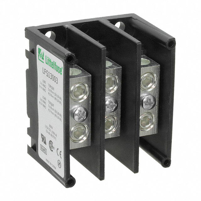 【LFS13003Z】PWR SPLICE BLOCK 3POS 115A 600V