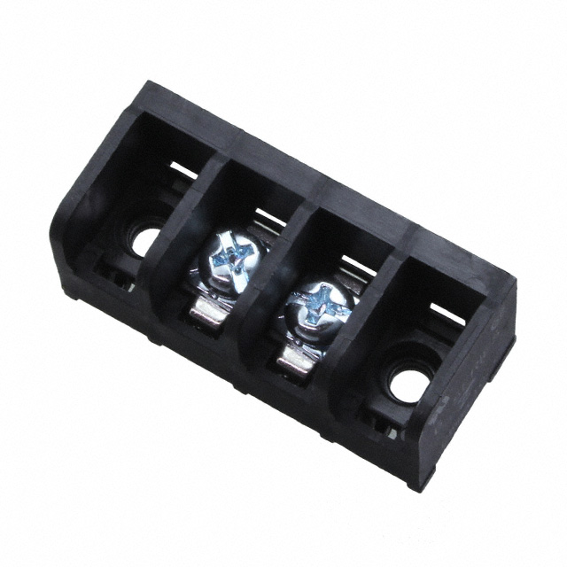 【6PCV-02-008】CONN BARRIER STRIP 2CIRC 0.375"