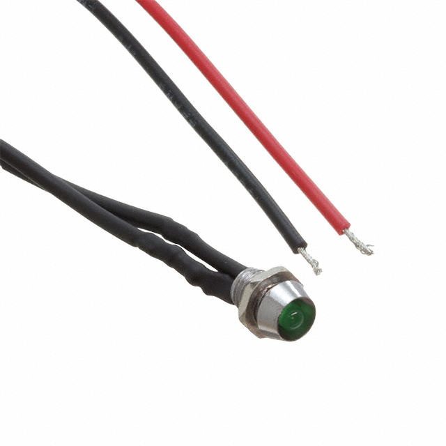 【FL1M-6CW-2-G24V】LED GRN 6MM NUT 24VDC STK