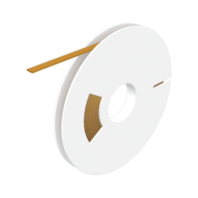 LABEL HEAT SHRINKABLE 0.30"D YLW【1423240000】