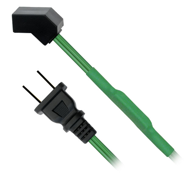 【GHP75-72P】GREEN FAN CORD 72" NEMA 1-15PLUG