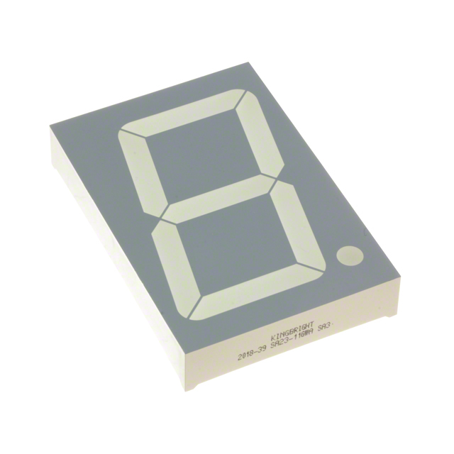 【SA23-11GWA】DISPLAY 7SEG 2.24" SGL GRN 10DIP