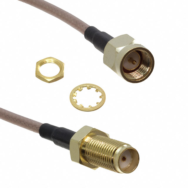 【CA-DKCA1-152L5-APAJ】COAX CBL SMA TO SMA 5.9"