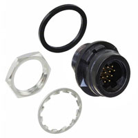 【HR30-7R-12P(31)】CONN RCPT MALE 12P GOLD SLDR CUP