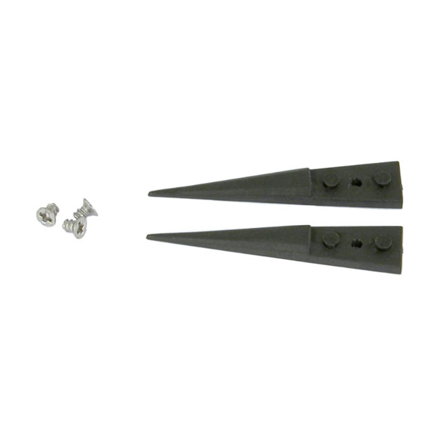 TWEEZER TIPS CARBON FIB,ESD,3【A3CF】