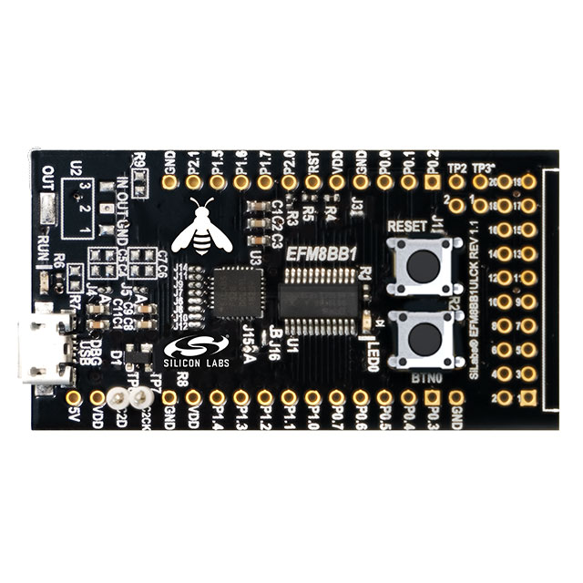 EFM8 8051 BUSY BEE 1 DEV KIT【EFM8BB1LCK】