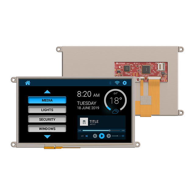 【ULCD-90DCT-PI】9.0" MICRO LCD PACK FOR RASPBERR