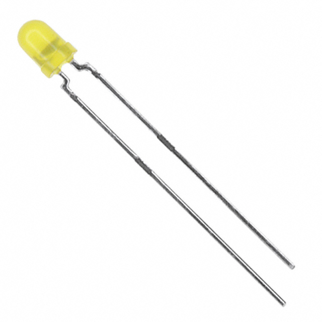 【TLHY4400】LED YELLOW DIFFUSED T-1 T/H