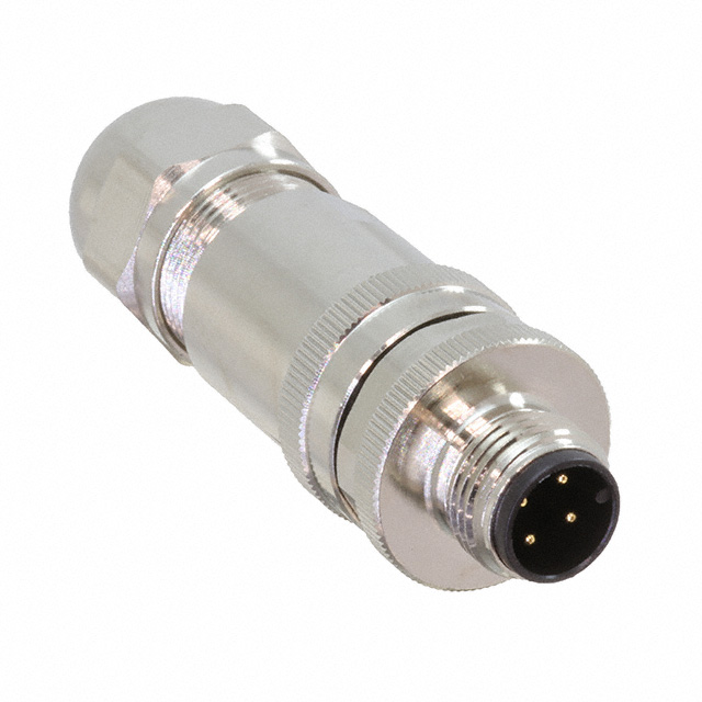 【T4111012041-000】CONN RCPT MALE 4POS GOLD SCREW