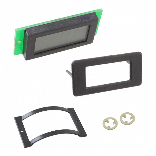 【V 125】VOLTMETER 200MVDC LCD PANEL MNT