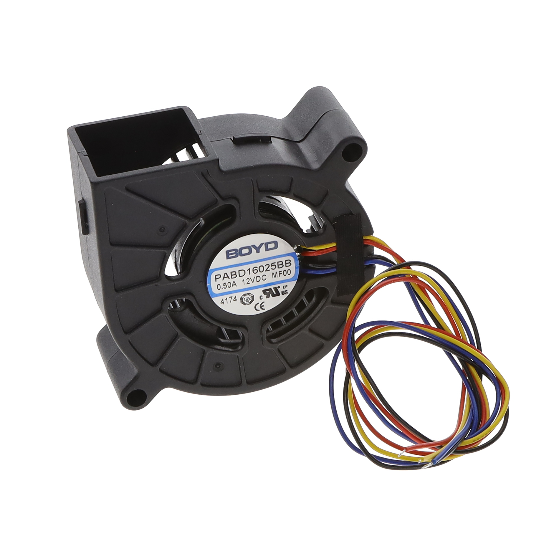 【PABD16025BB-MF00】BLOWER 12VDC 60x25MM PWM/TACH[バルク]