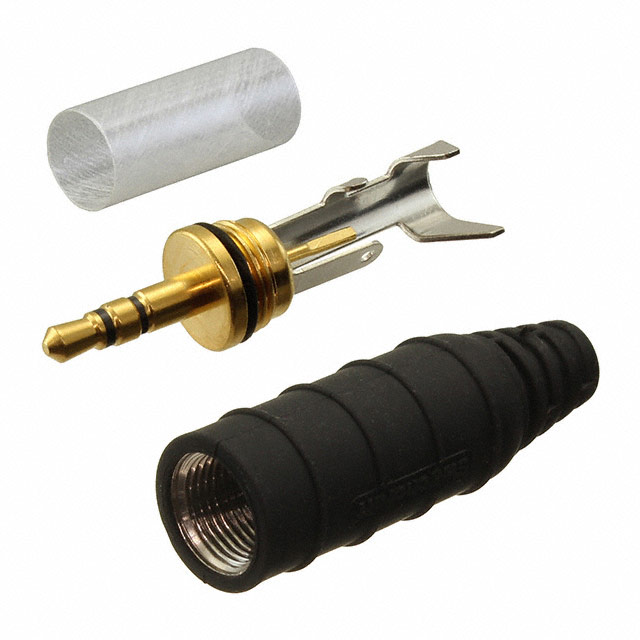 【35HDSAU17】3.5MM SLD STEREO PLUG .17 GOLD,
