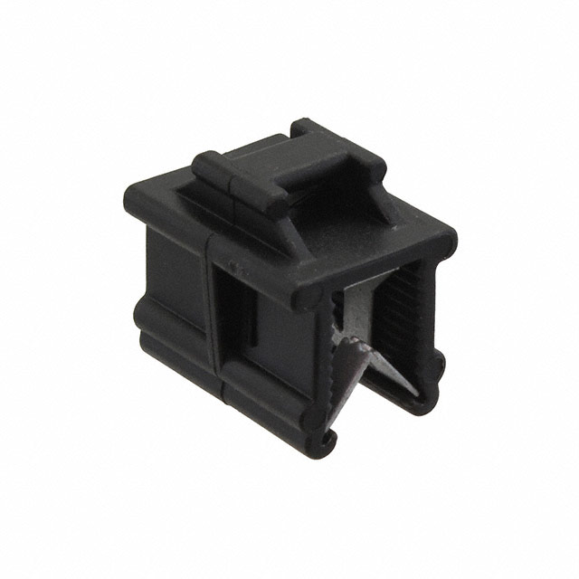 【550246】CABLE TIE HLDR SGL EDGE MNT BLK