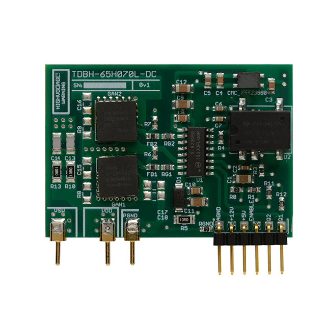 【TDHB-65H070L-DC】TP65H070L HALF-BRIDGE BOARD