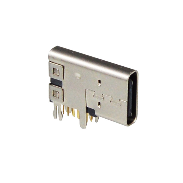 【KUSBX-SL-CS1N14-B】CONN RCPT USB2.0 TYPE C 24POS RA