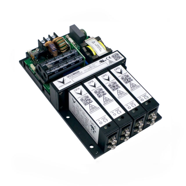 AC/DC CONVERTER 2X48V 5V 425W【VCCM600S-D0DA-DK000】
