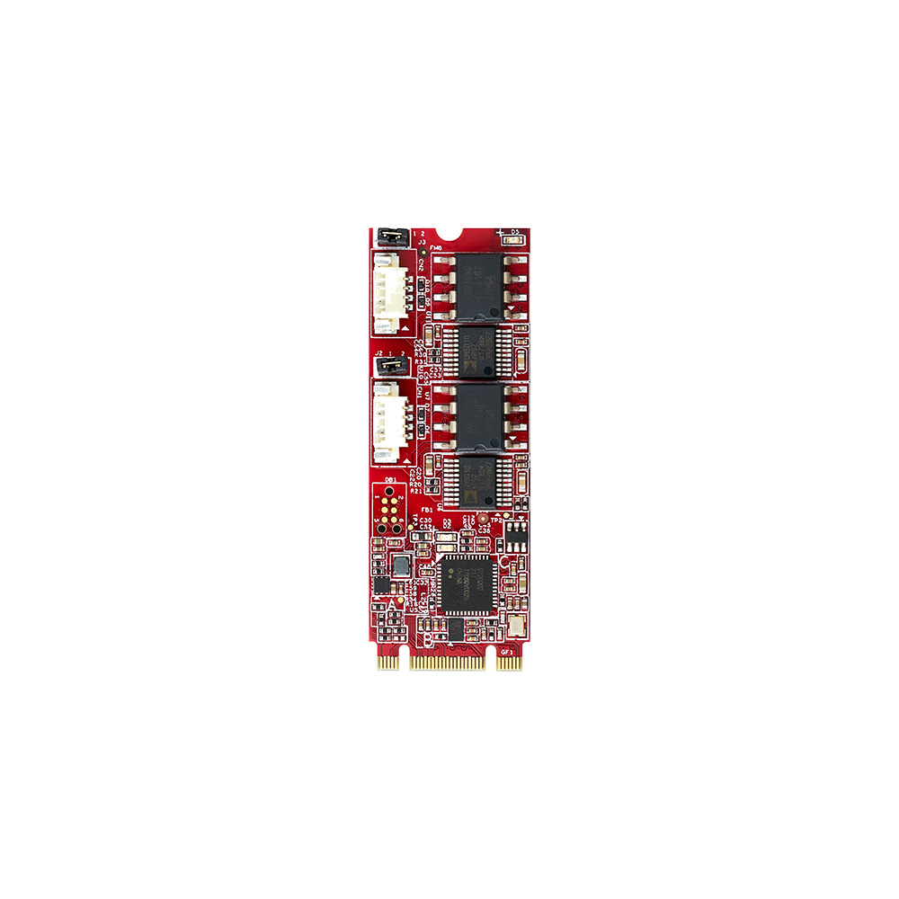 M.2 2280 TO DUAL ISOLATED CANBUS【EGPC-B201-W6】
