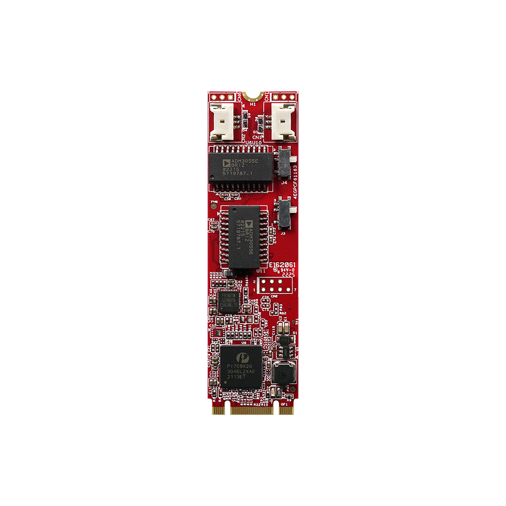 【EGPC-B2S1-W2】M.2 2280 TO DUAL ISOLATED CANBUS