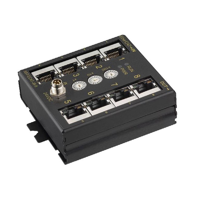 ETHERCAT JUNCTION BOX; 8 PORT; 2【1203630001】